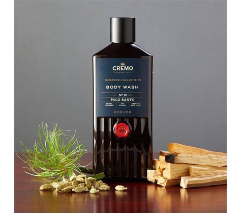 palo santo cremo body wash.